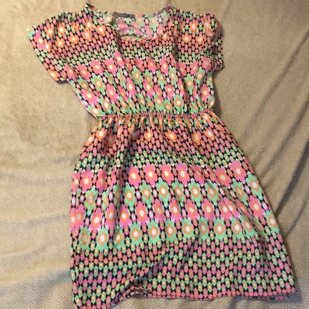 Multi colored dress
